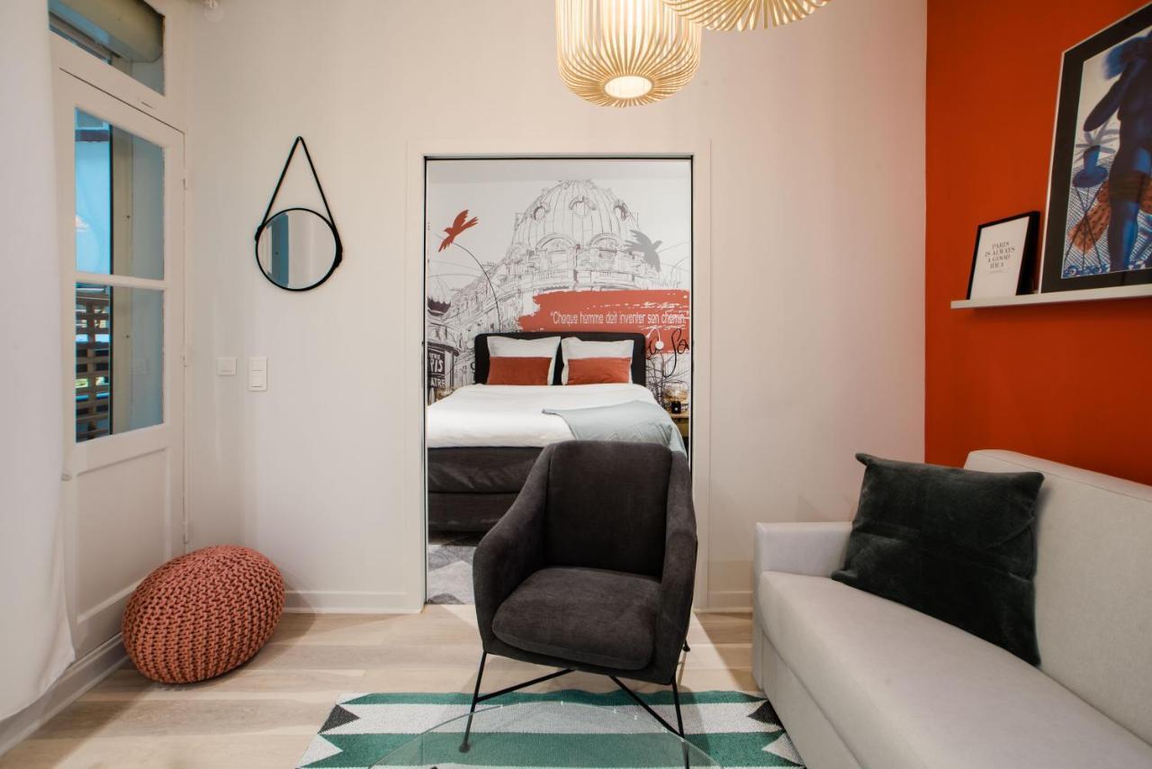 Suite Sartre : Au Coeur De La Rive Gauche, Neuf, Design, 2/4 Personnes ปารีส ภายนอก รูปภาพ